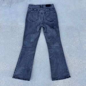 Madewell Cali Demi Bootcut Size 27 Women Gray Button Fly